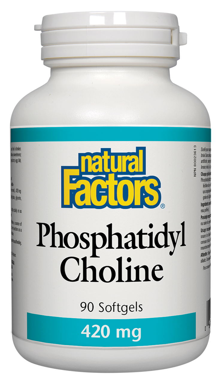 Natural Factors Phosphatidyl Choline 420mg