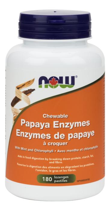 Papaya Enzymes Chewable 180 Loz