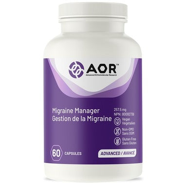 AOR Migraine Manager 60 Capsules
