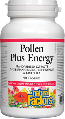 Natural Factors Pollen Plus Energy