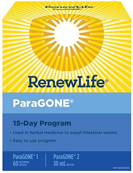 Renew Life ParaGONE Advanced Parasite Cleansing System