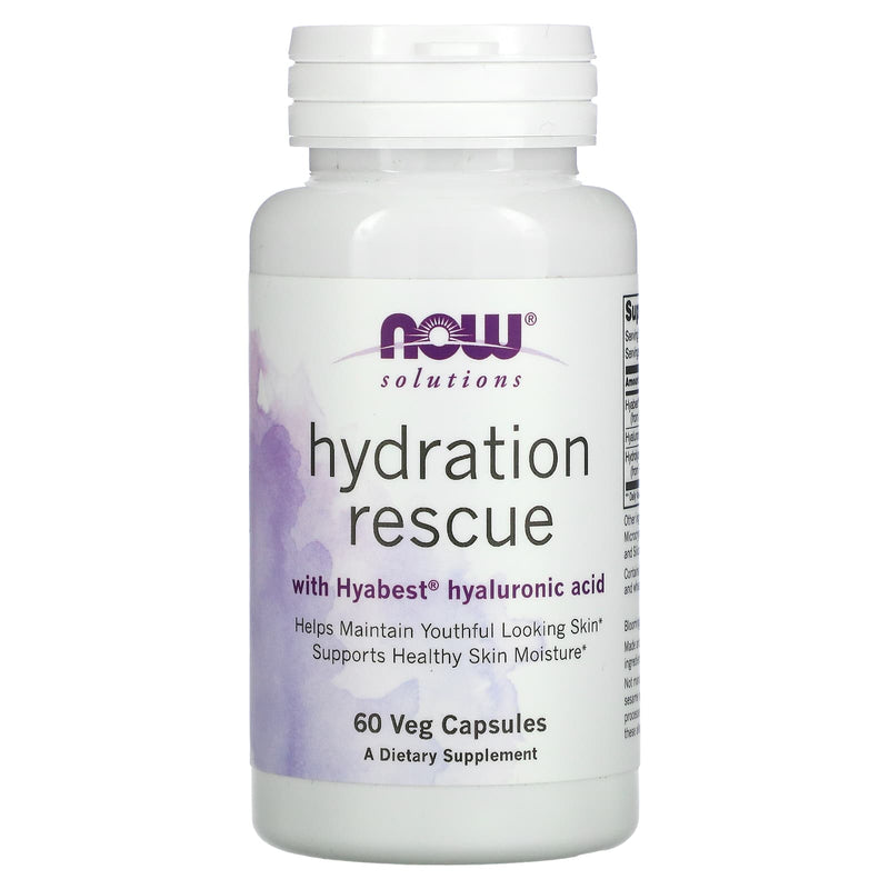 NOW Hydration Rescue 60 Veg Capsules