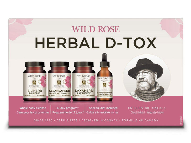 Wild Rose Herbal D-TOX Kit