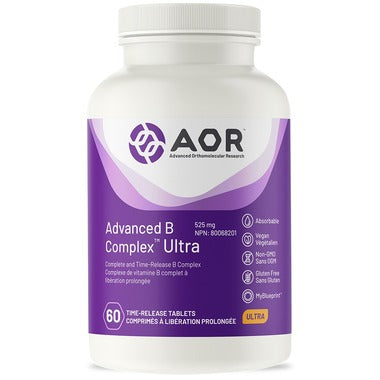 AOR Advanced B Complex Ultra 60 Tablets