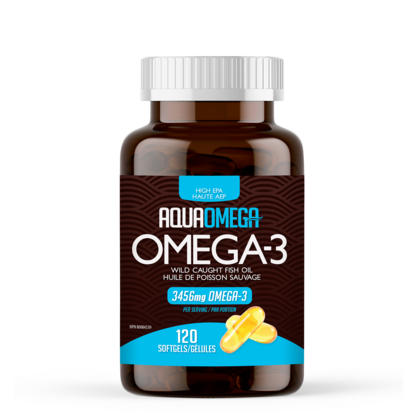 Aqua Omega Hi EPA Omega 3 L Chewables (120 Count)