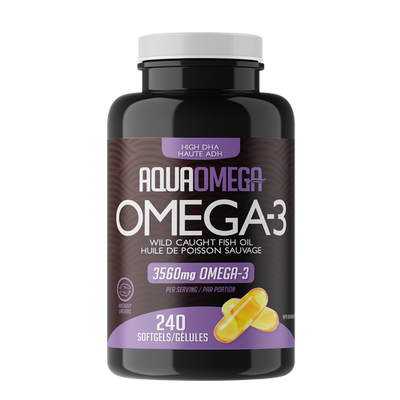 AquaOmega High DHA Omega-3 3564 mg Softgels