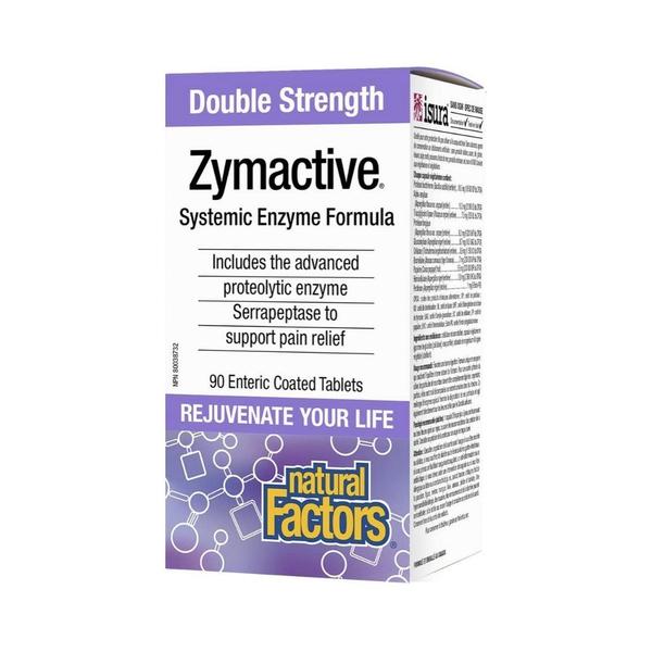 Natural Factors Zymactive Double Strength 90 Tabs