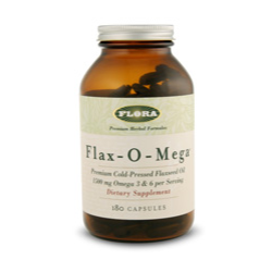 Flax-O-Mega Flax Oil-CapsulesClick here for more information – 180 caps