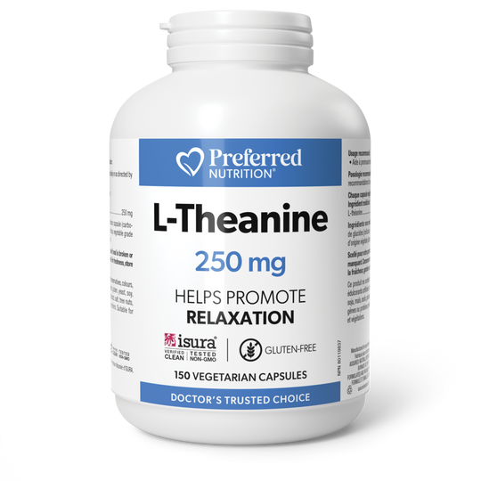 PREFERRED NUTRITION L-THEANINE 250MG 150 VCAPS