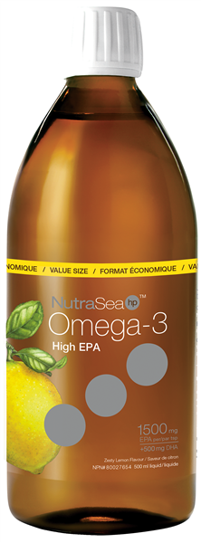 NutraSea hp Zesty Lemon – 500ml