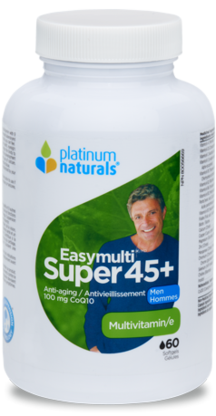 Platinum Super EasyMulti 45+ for Men - 120 Softgels