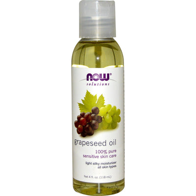 NOW 100% Pure Grape Seed Oil – 473ml