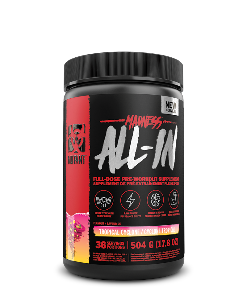 Mutant Madness ALL-IN Pre Workout 504g - Melon Candy
