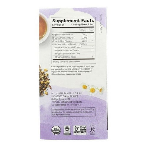 NUMI Sweet Slumber Tea 16 Bags