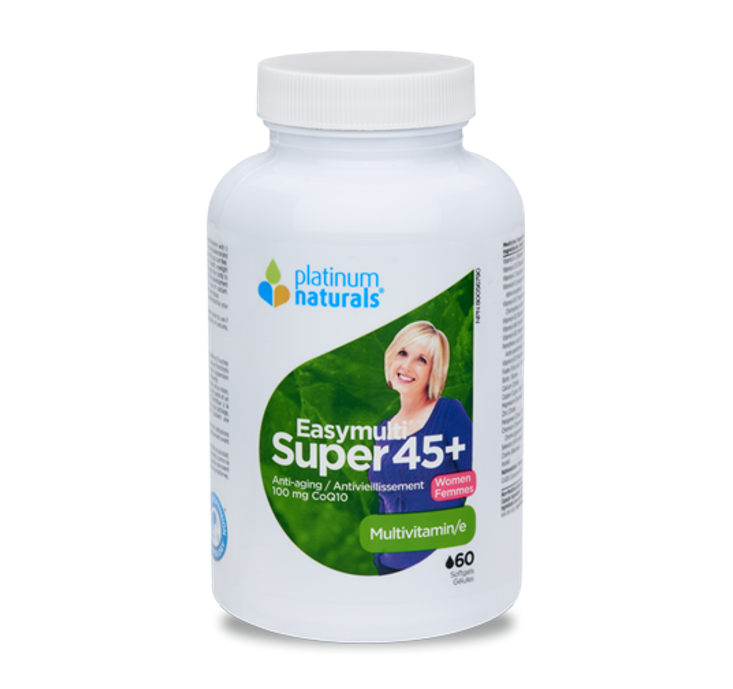 Platinum Super EasyMulti 45+ for Women - 120 Softgels