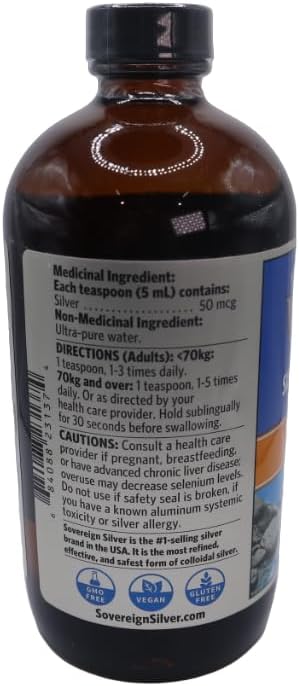 Sovereign Silver Silver Hydrosol 473mL
