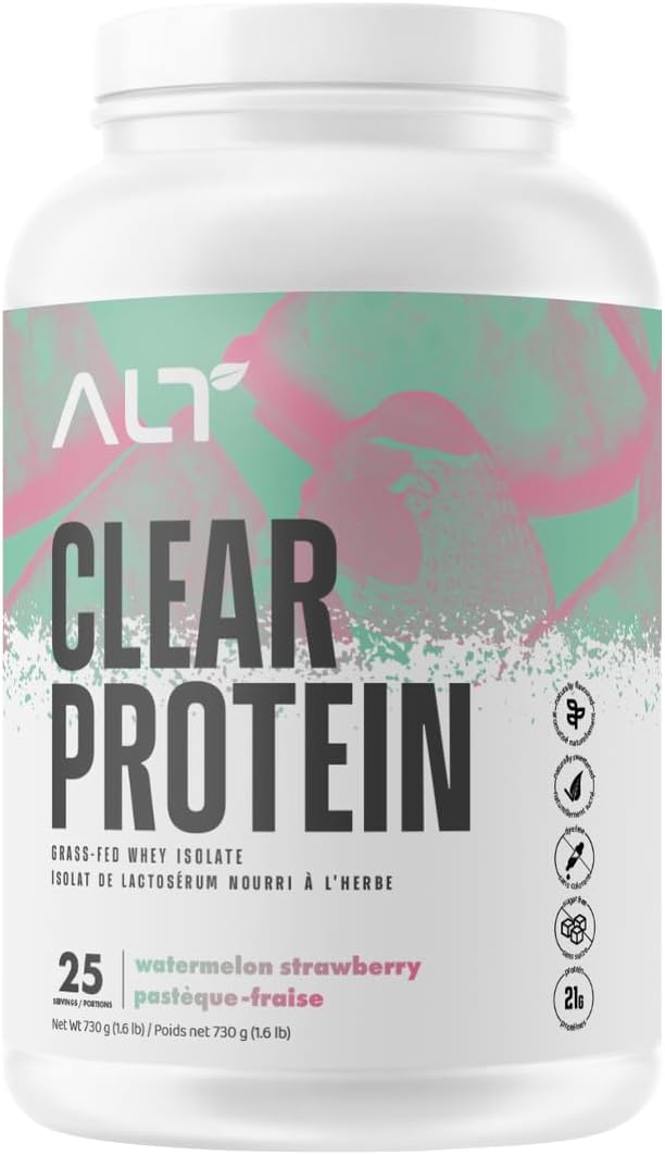 ALT Nutrition Clear Whey Isolate Protein Powder 25 Servings 730g