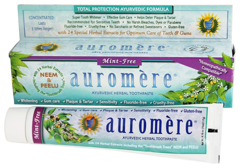 AUROMERE HERBAL TOOTHPASTE – Non Foaming
