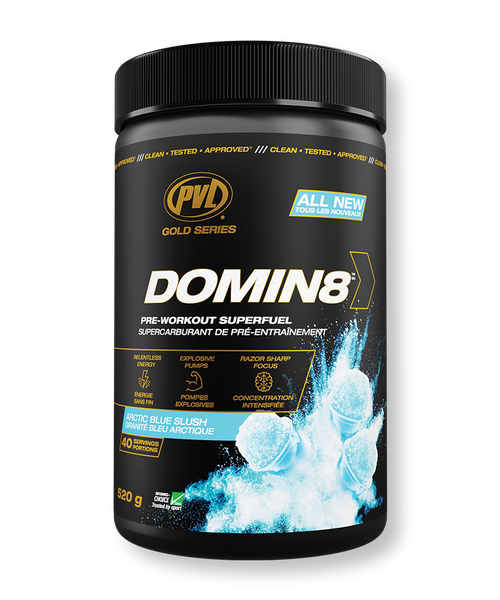 PVL Domin8 520g – Peach Mango Punch