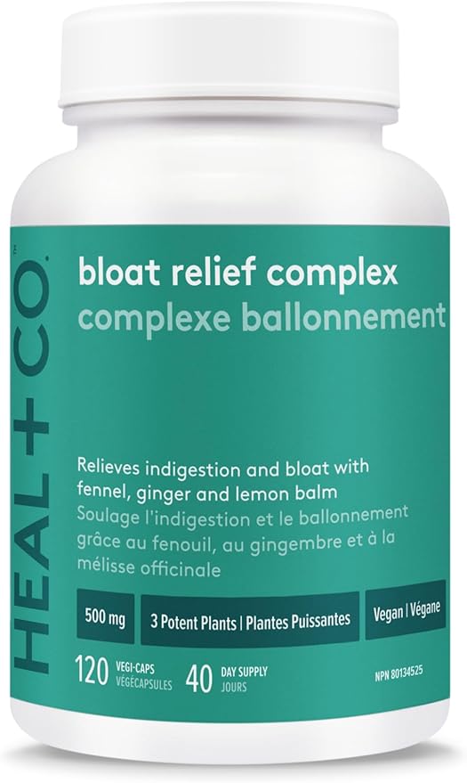 HEAL + CO. Bloat Relief Complex 120 vcaps
