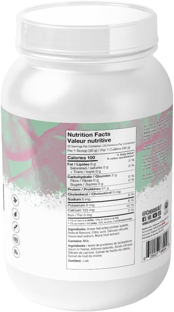 ALT Nutrition Clear Whey Isolate Protein Powder 25 Servings 730g