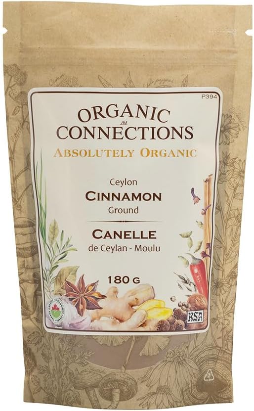 Organic Connections Organic Cinnamon True Powder 180g