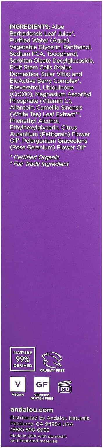 Andalou Naturals Blossom Plus Leaf Toning Refresher 178mL