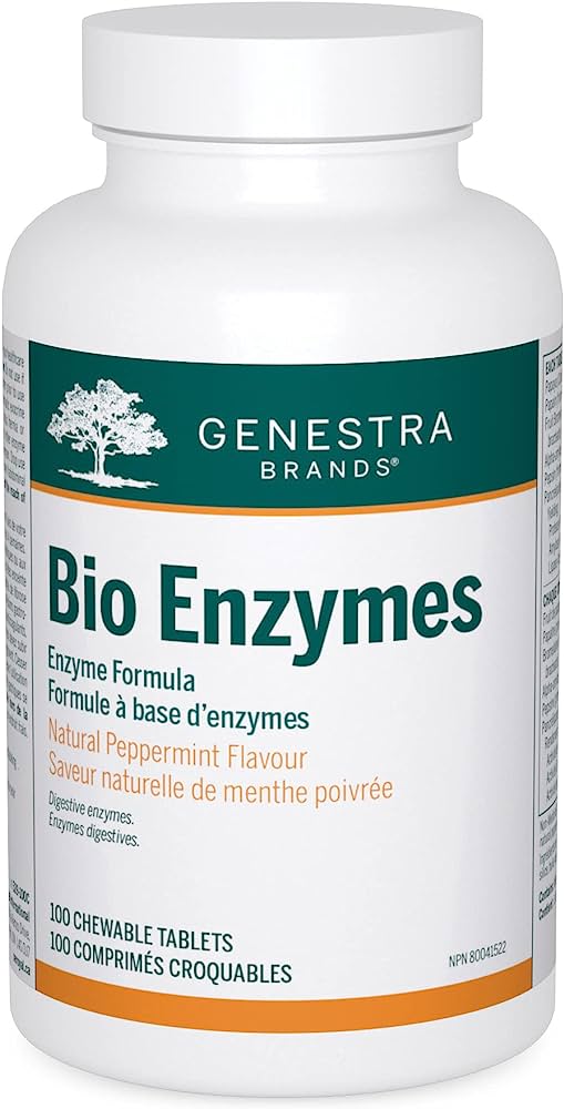 Genestra Bio Enzymes 100 Chewable Tablets