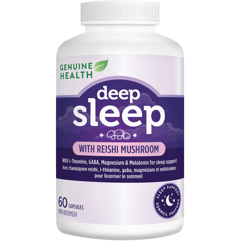 Genuine Health Deep Sleep with Reishi Mushroom 60 Capsules