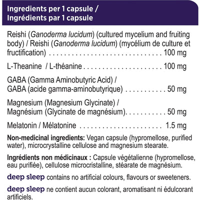 Genuine Health Deep Sleep with Reishi Mushroom 60 Capsules