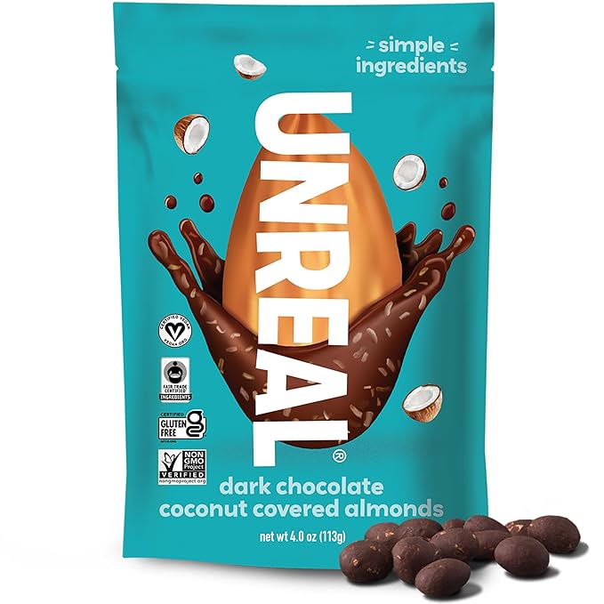 UNREAL Dark Chocolate Coconut Covered Almond 113g