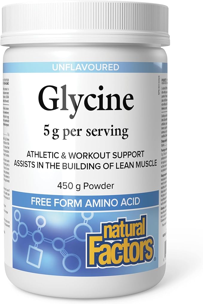 Natural Factors Glycine Powder 450g