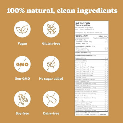 Good Protein All-In-One Shake Plant-Based Protein Powder Mocha 880g