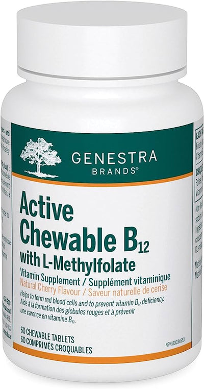 Genestra Active Chewable B12 with L-Methylfolate