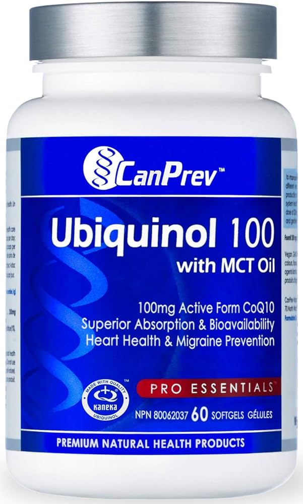 CanPrev Ubiquinol 100mg 60 Softgels