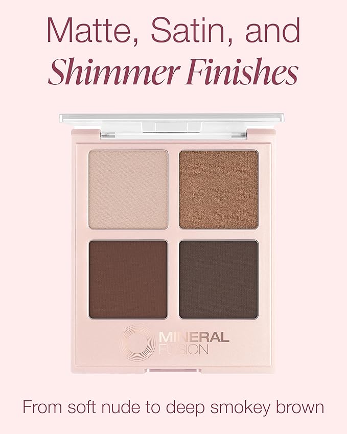 Mineral Fusion Eye Shadow Palette Coffee Break 7.2g