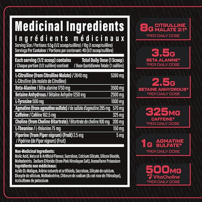 TC Nutrition Batch 27 Pre-Workout Powder Rocket Pop 40 Servings 380g