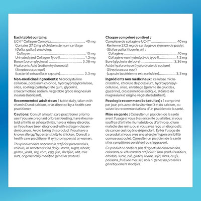 Preferred Nutrition Collagen Plus Hyaluronic Acid & Boron 60 Tablets