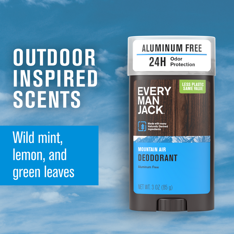 Every Man Jack Aluminum Free Deodorant Mountain Air 85g