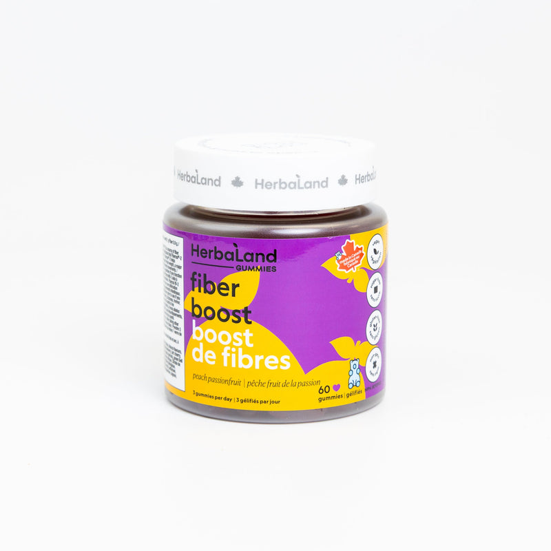 HERBALAND Fiber Boost Peach Passionfruit 60 Gummies