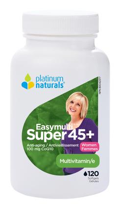 Platinum Super EasyMulti 45+ for Women - 120 Softgels
