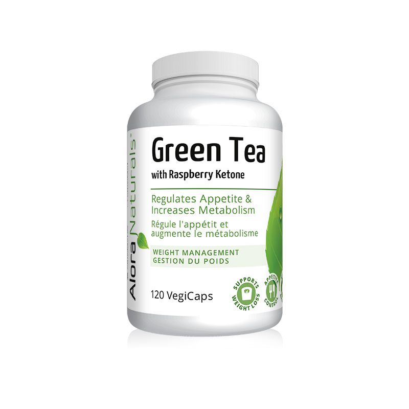 Alora Naturals Green Tea Extract with Raspberry Ketones