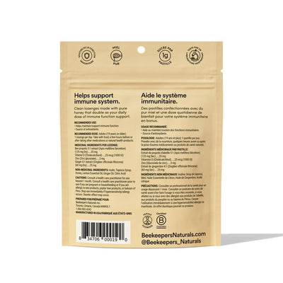 Beekeeper's Naturals Propolis Lozenges Ginger Lemon Honey 50g