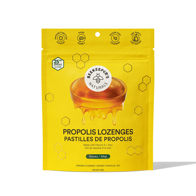 Beekeeper's Naturals Propolis Lozenges Honey 50g