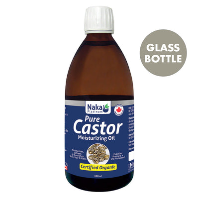 Naka Organic Castor Oil (Glass Bottle)