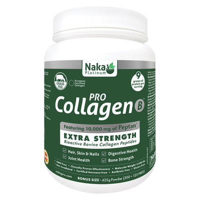 Naka Pro Collagen Grass Fed (Bovine Source) 10,000mg Unflavoured 425g