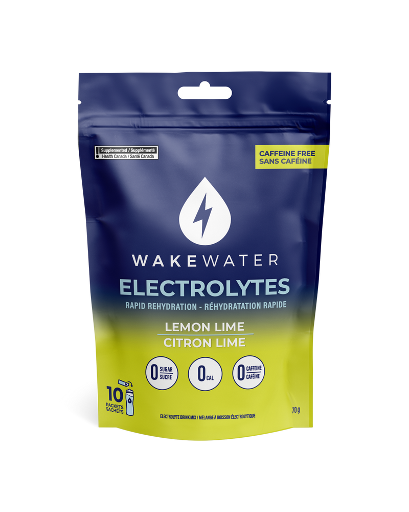 Wakewater Electrolytes Lemon Lime Individual Sachet 6g