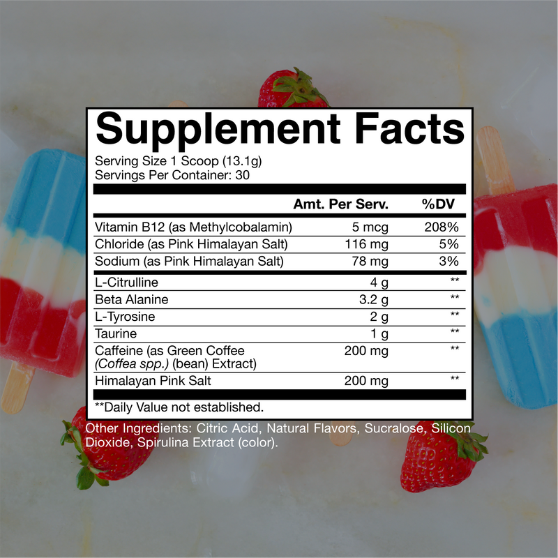 Raw Nutrition BUM Essential Pre-Workout Red, White &
