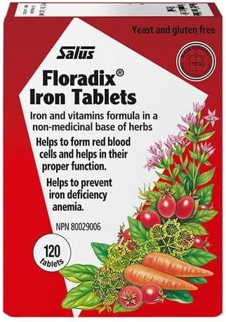 Floradix Iron + Herbs Tablets – 120 tablets
