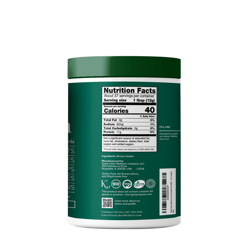 Great Lakes Wellness Beef Gelatin 454g